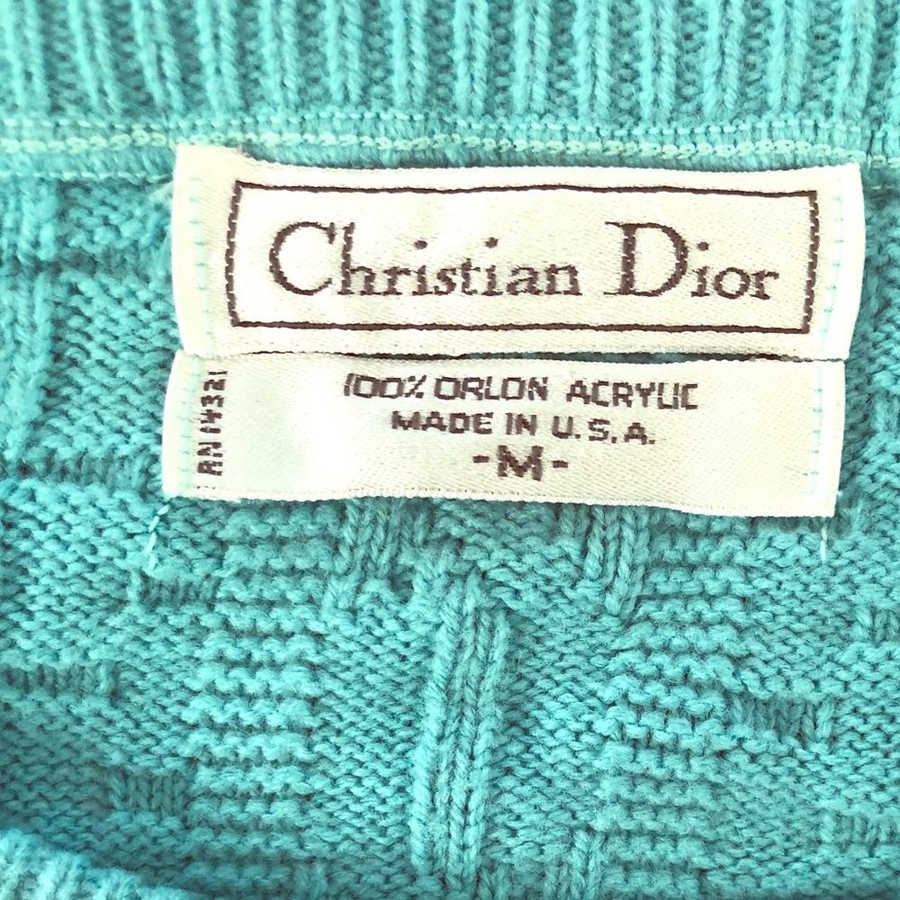 Christian Dior vintage (boy friend) sweater dress